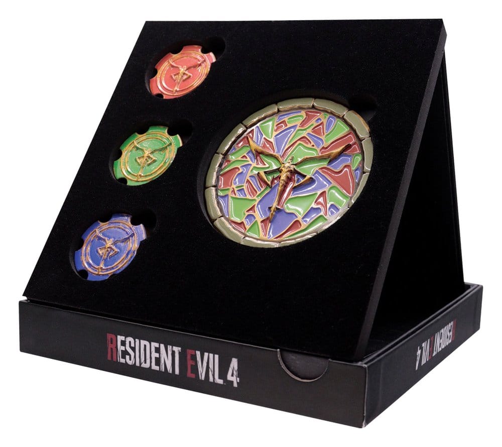 Resident Evil 4 Replica Church Puzzle Medallion Set - MangaShop.ro