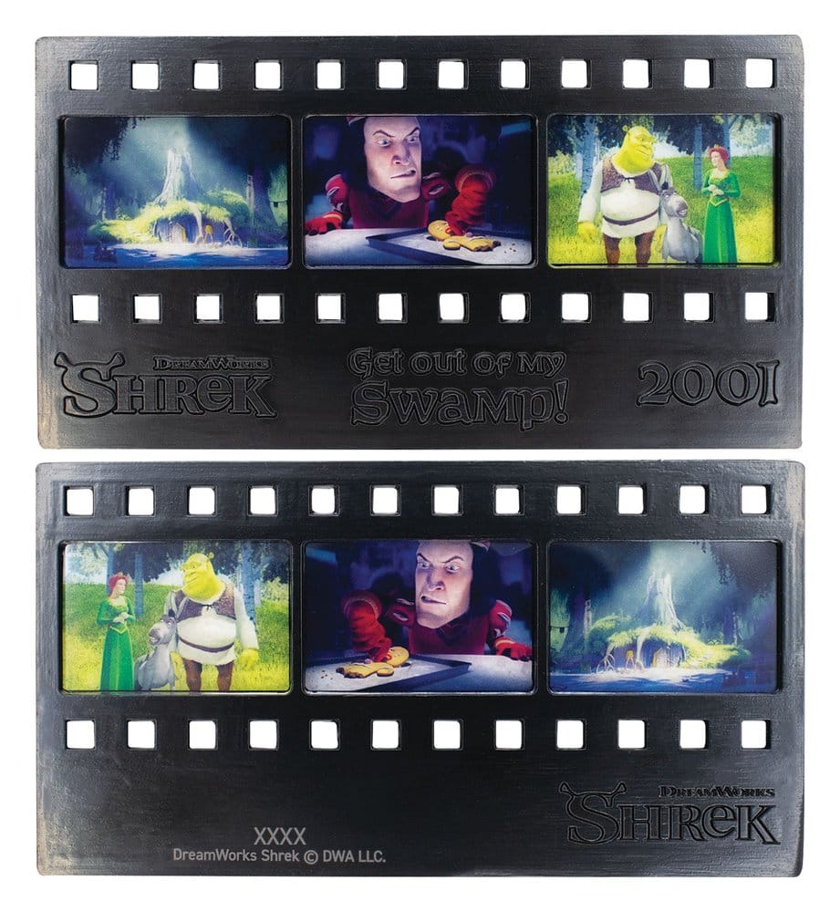 Shrek Replica Metal Film Strip Limited Edition 12 cm - MangaShop.ro