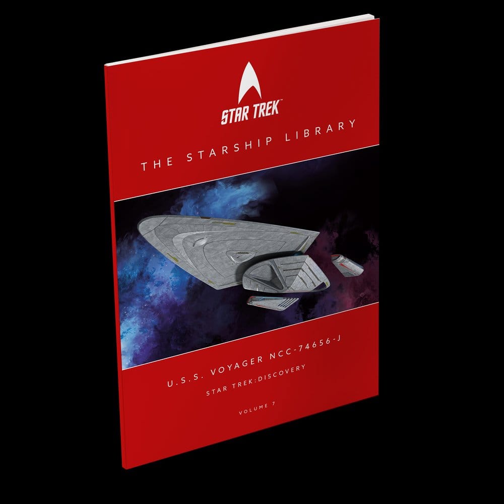Star Trek Library Die-Cast U.S.S. Voyager NCC-74656-J 10 cm - MangaShop.ro