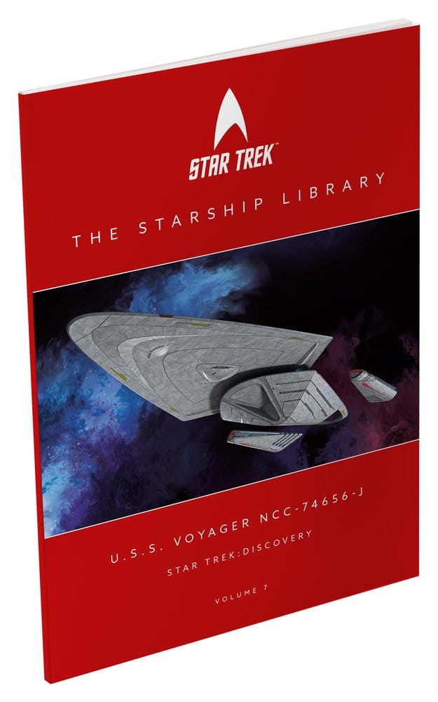 Star Trek Library Die-Cast U.S.S. Voyager NCC-74656-J 10 cm - MangaShop.ro