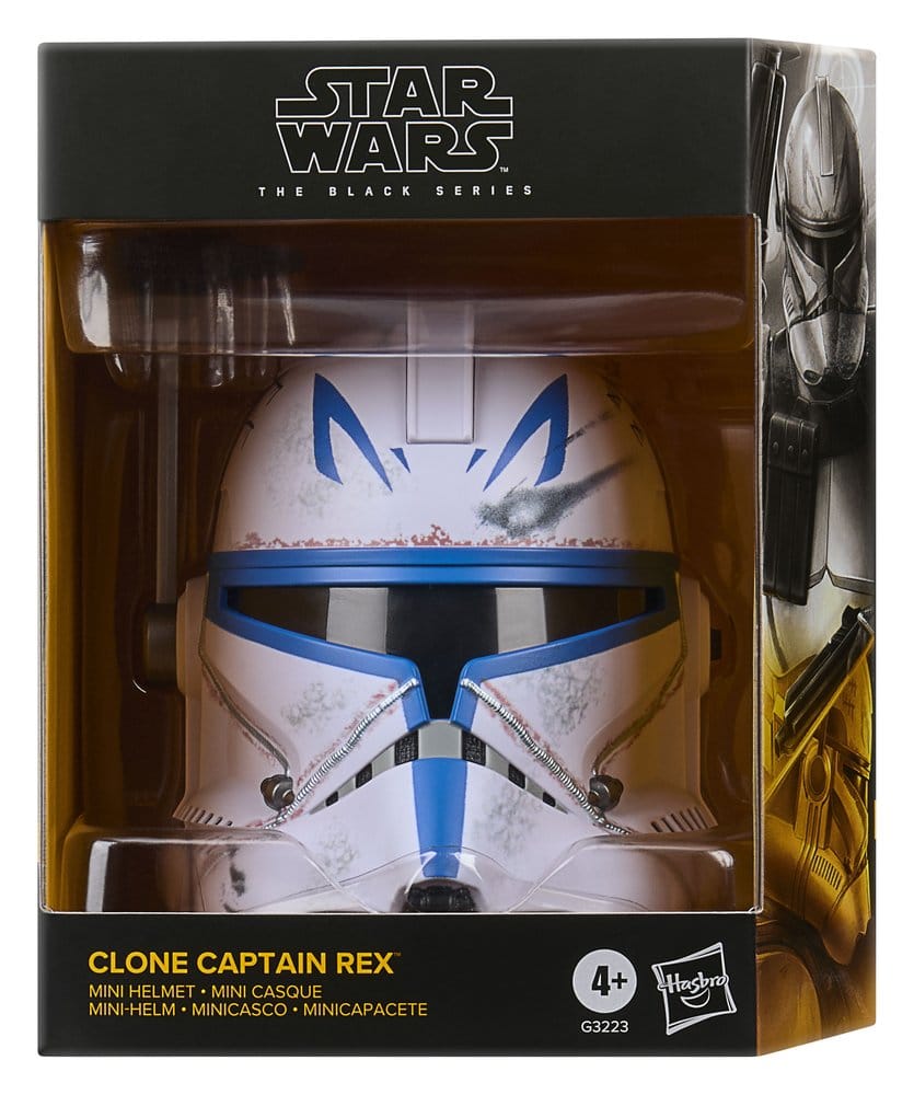 Star Wars: The Clone Wars Black Series Mini Helmet Clone Captain Rex 15 cm - MangaShop.ro