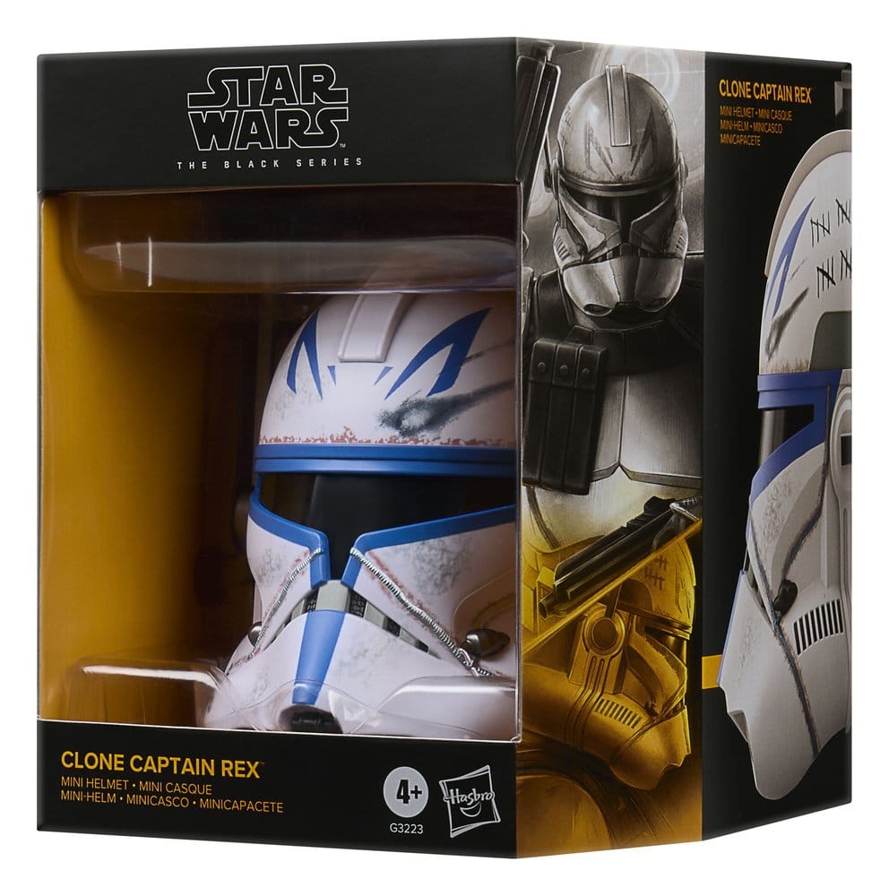 Star Wars: The Clone Wars Black Series Mini Helmet Clone Captain Rex 15 cm - MangaShop.ro