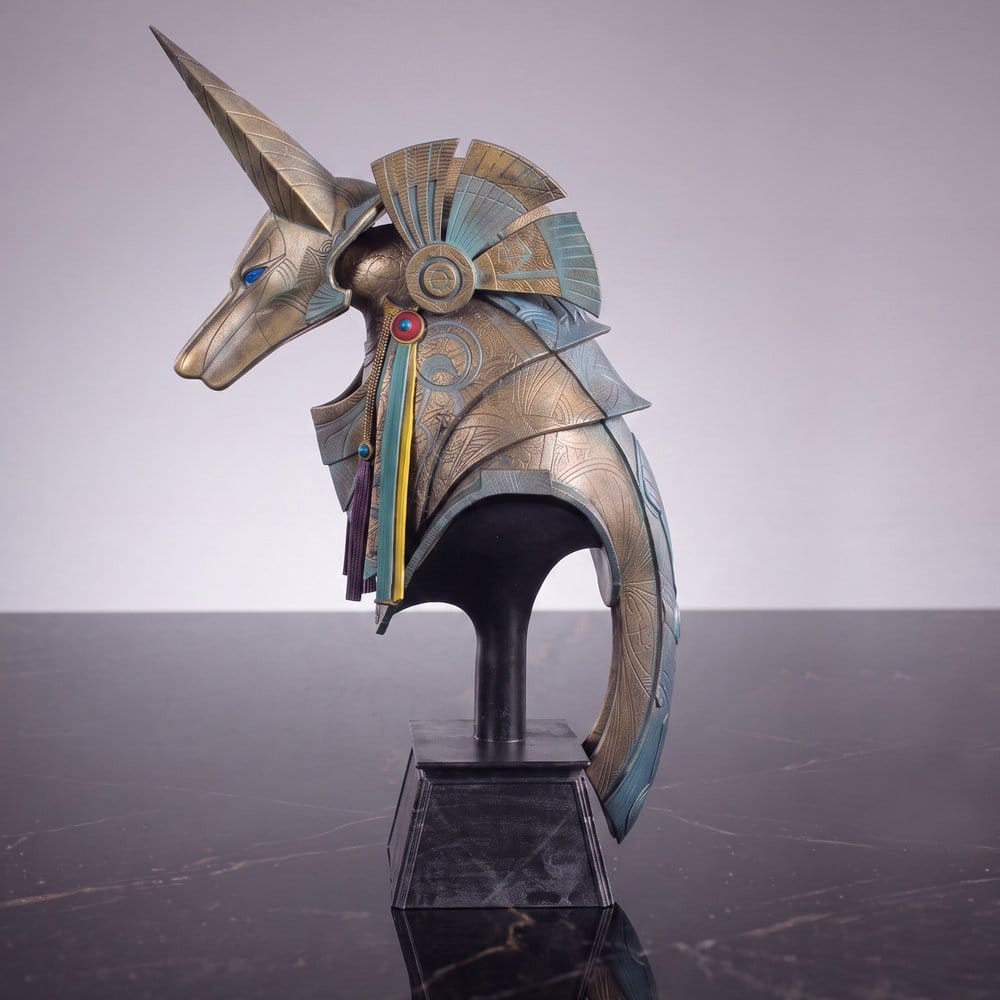 Stargate Desktop Replica Helmet Replica Jackal Guard Helmet Anubis 15 cm - MangaShop.ro
