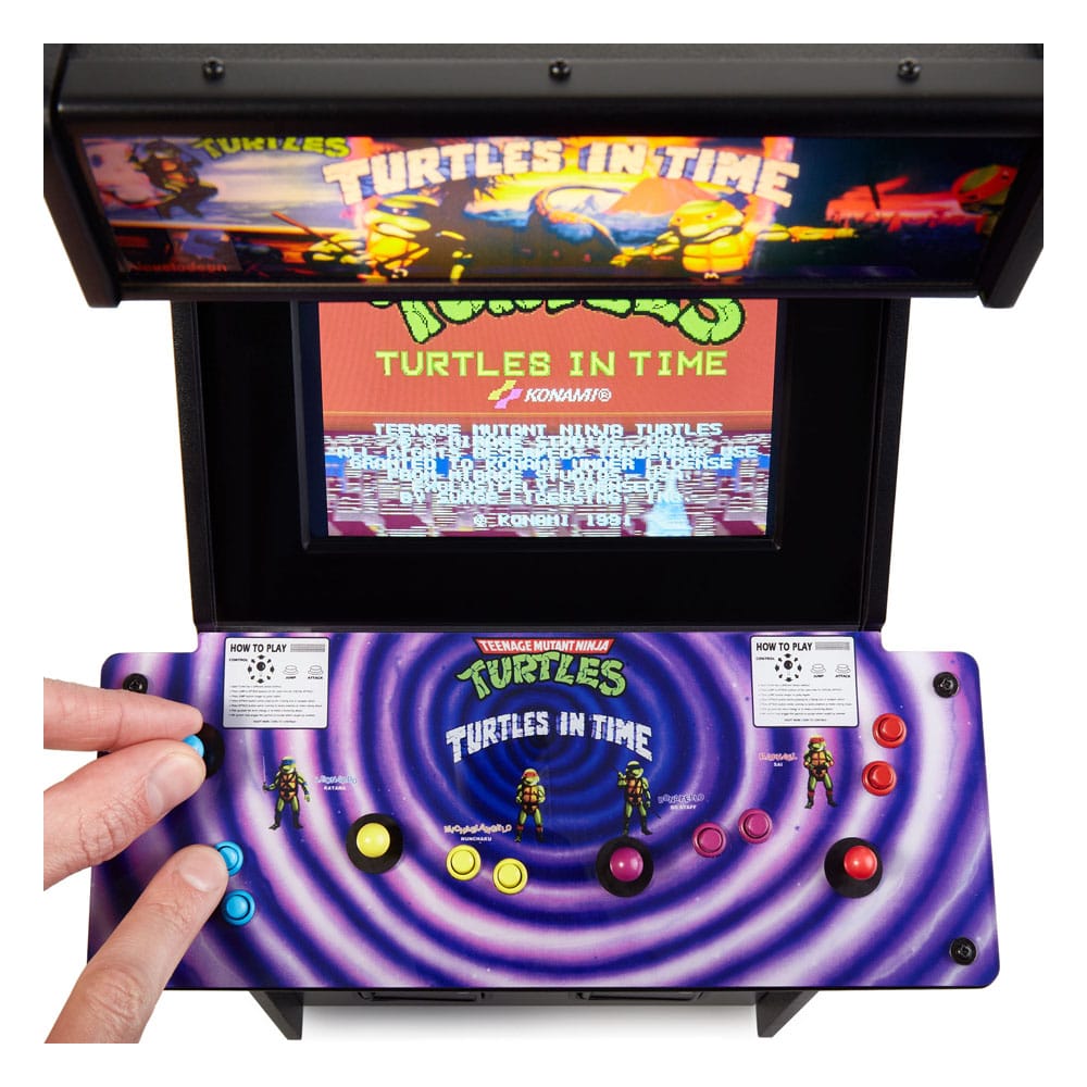 Teenage Mutant Ninja Turtles Quarter Arcade Machine Turtles In Time 44 cm - MangaShop.ro