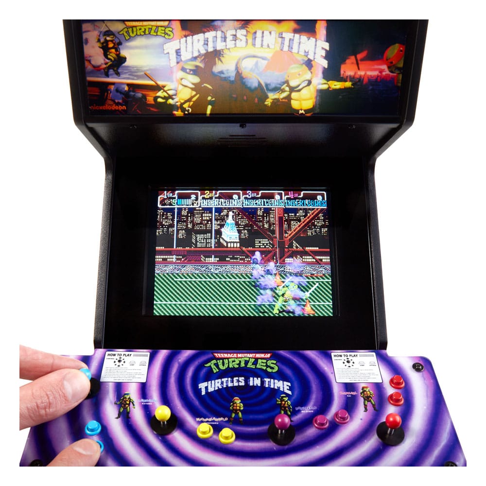 Teenage Mutant Ninja Turtles Quarter Arcade Machine Turtles In Time 44 cm - MangaShop.ro