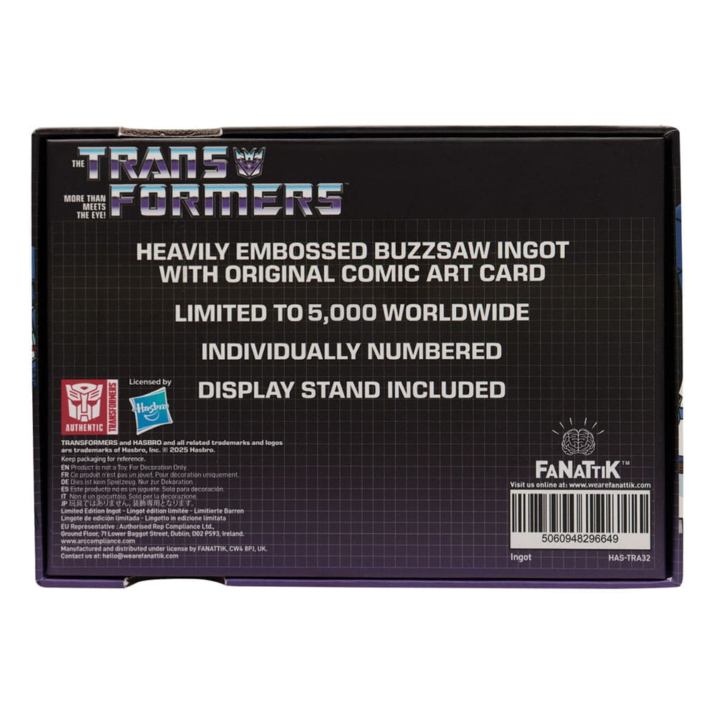 Transformers Replica Soundwave Cassette Limited Edition - MangaShop.ro