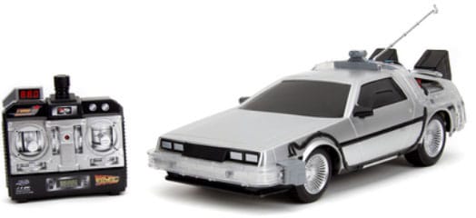 Back to the Future Vehicle Infra Red Controlled 1/16 RC Time Machine - MangaShop.ro