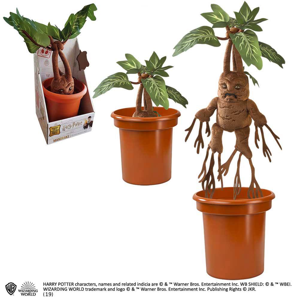 Harry Potter Interactive Plush Figure Mandrake 40 cm - MangaShop.ro