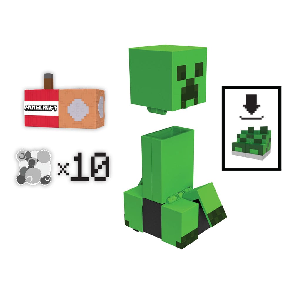 Minecraft Figure Exploding RC Creeper 25 cm - MangaShop.ro