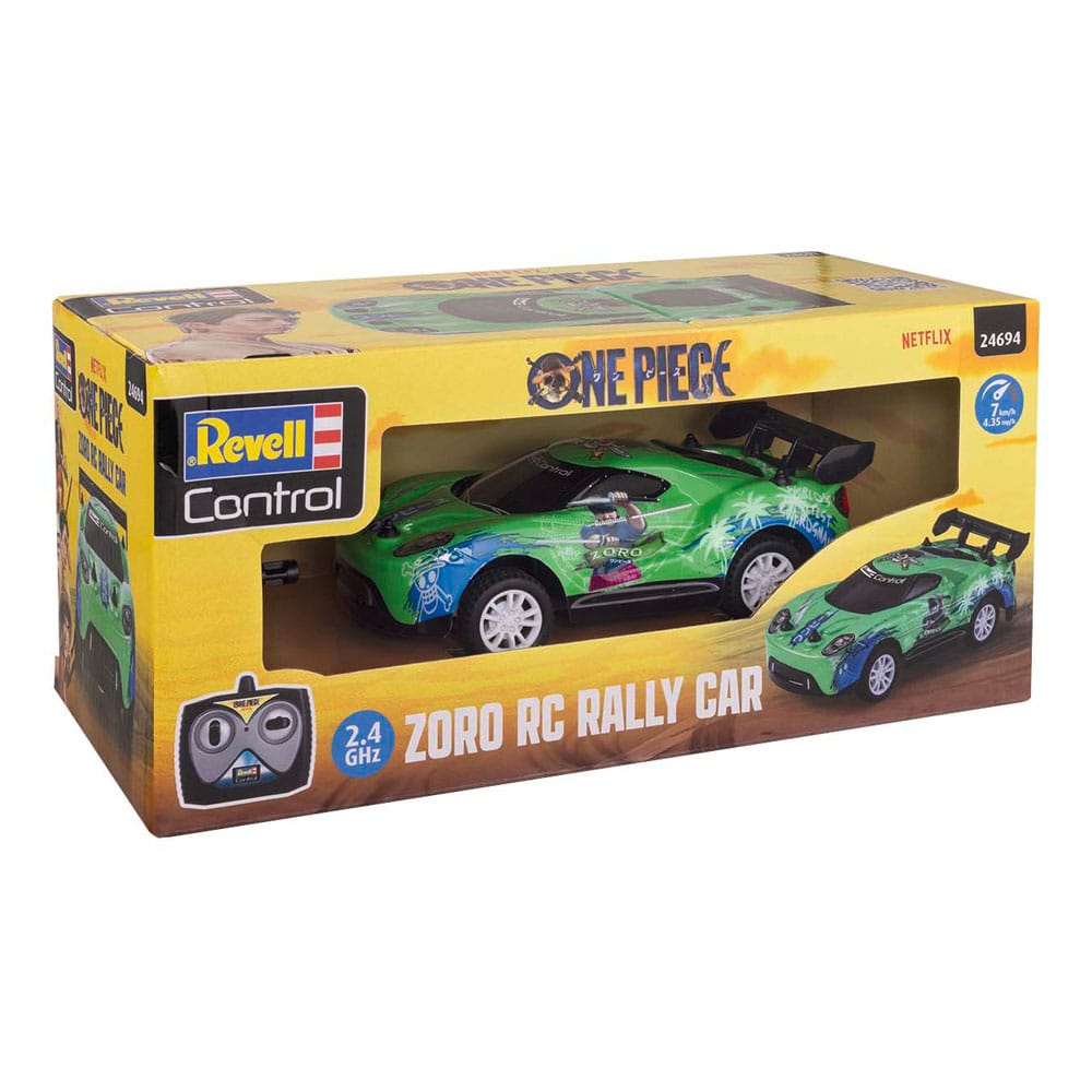 One Piece RC Vehicle 1/24 Zoro Rally Car 14 cm - MangaShop.ro