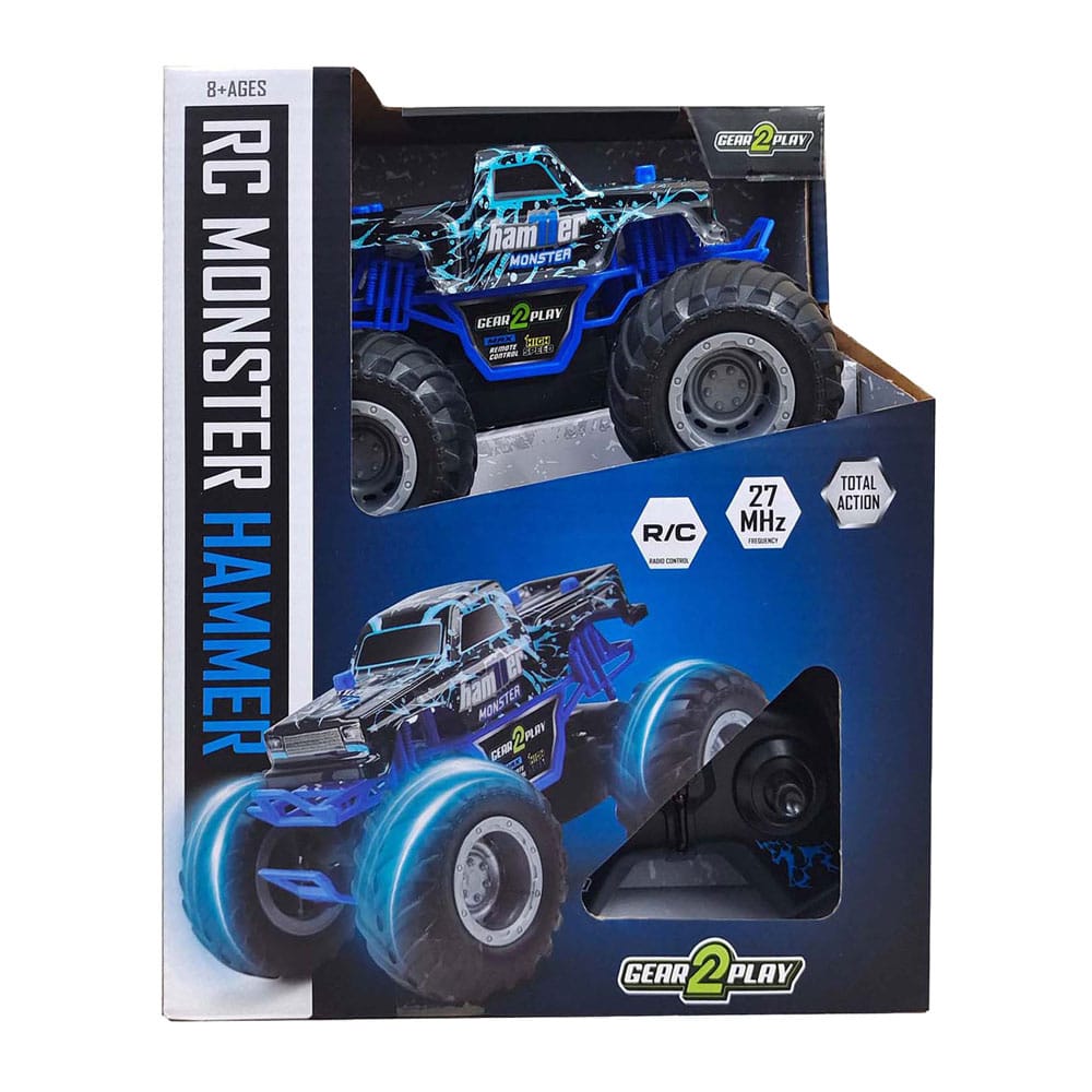 Gear2Play Radio-controlled RC Monster Hammer 19 cm - MangaShop.ro