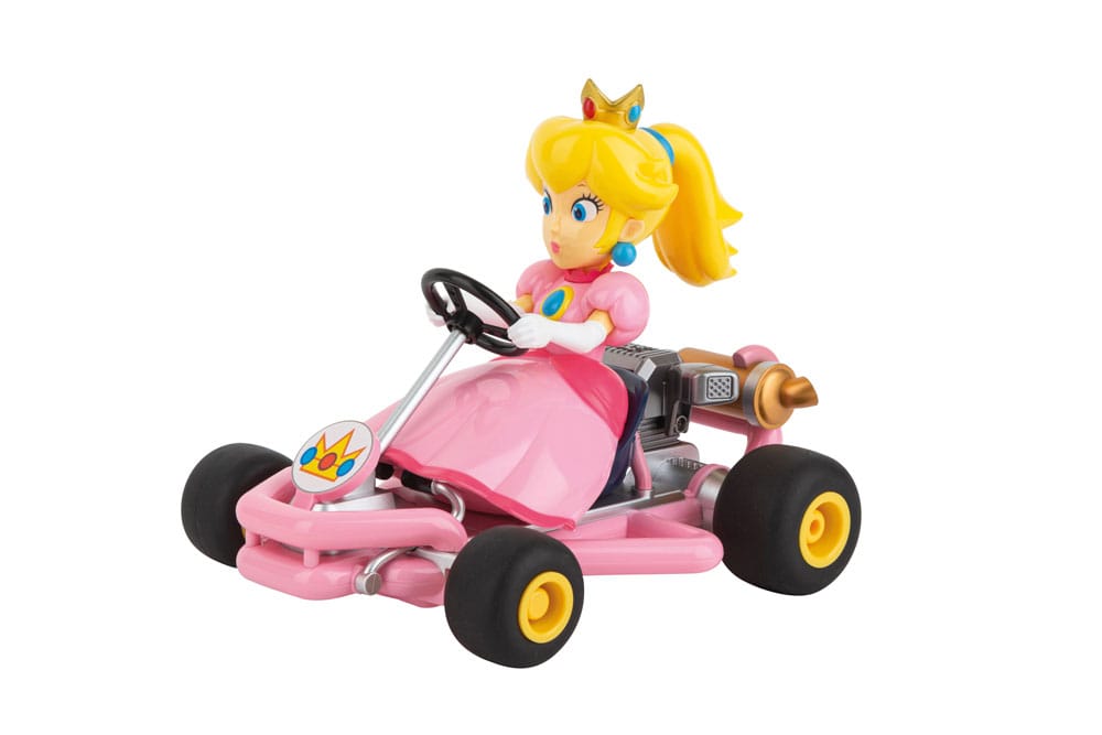 Super Mario Kart RC remote-controlled Car 1/18 2.4GHz Pipe Kart Peach - MangaShop.ro
