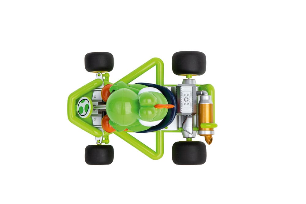 Super Mario Kart RC remote-controlled Car 1/18 2.4GHz Pipe Kart Yoshi - MangaShop.ro