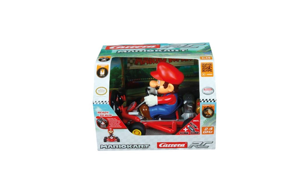 Super Mario Kart RC remote-controlled Car 1/18 2.4GHz Pipe Kart Mario - MangaShop.ro