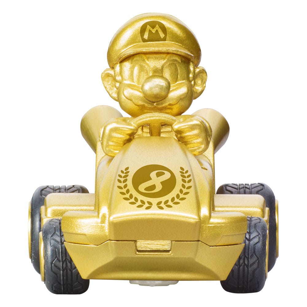 Super Mario Kart RC remote-controlled Car 1/50 2.4GHz Mini Mario Gold - MangaShop.ro
