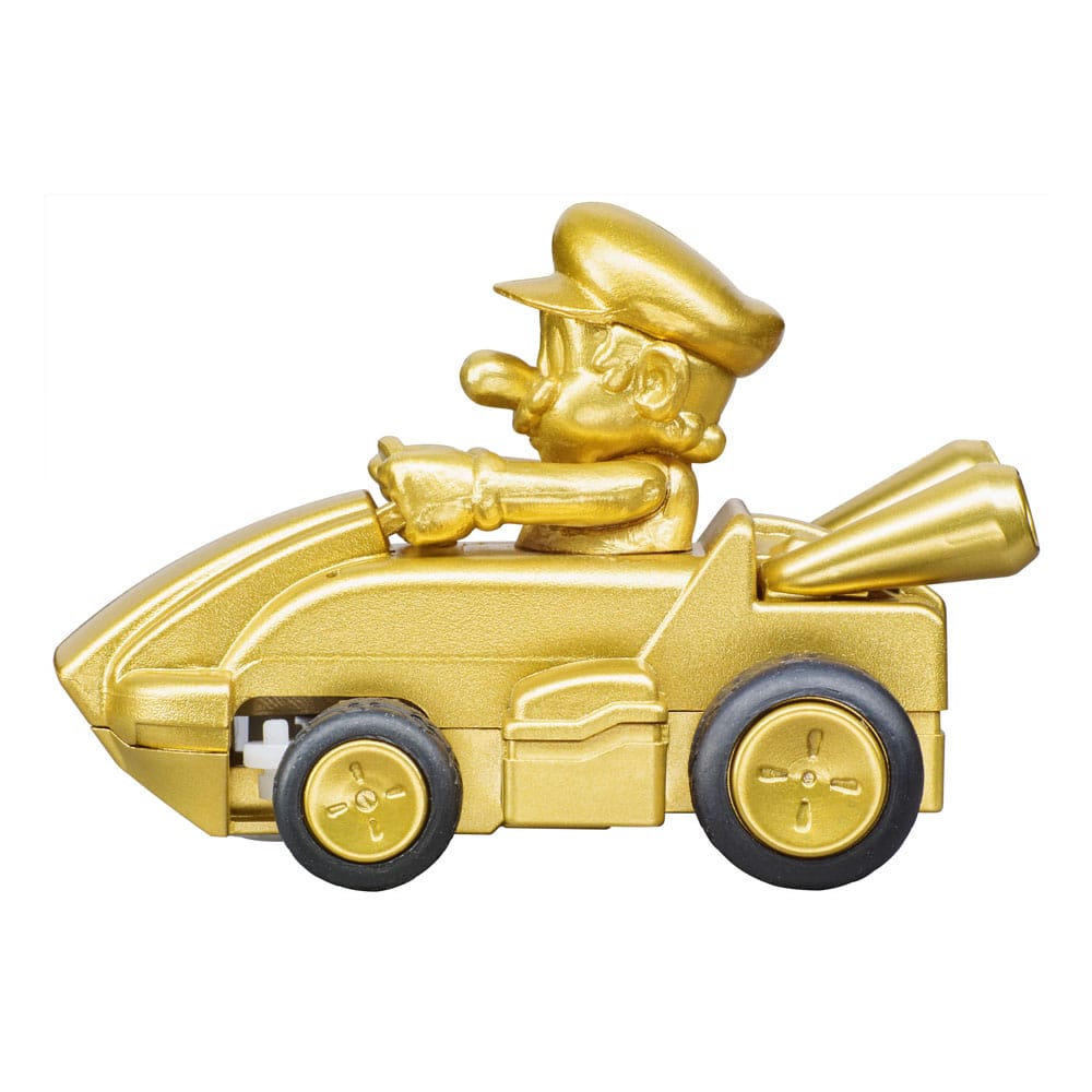 Super Mario Kart RC remote-controlled Car 1/50 2.4GHz Mini Mario Gold - MangaShop.ro