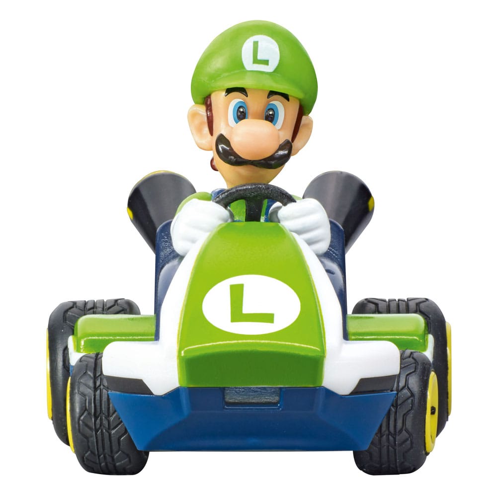 Super Mario Kart RC remote-controlled Car 1/50 2.4GHz Mini Luigi - MangaShop.ro