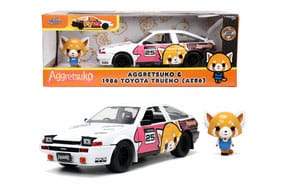 Aggretsuko Diecast Model 1/24 1986 Toyota Trueno AE86 - MangaShop.ro