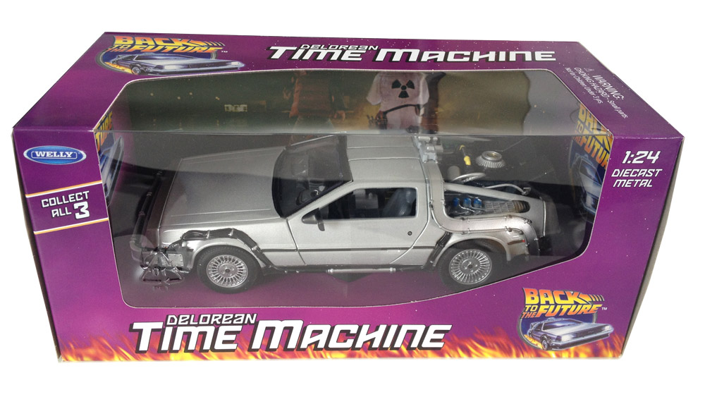 Back to the Future Diecast Model 1/24 ´81 DeLorean LK Coupe - MangaShop.ro