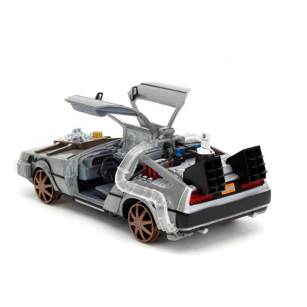 Back to the Future 3 Diecast Model 1/24 Time Machine Model 4 - MangaShop.ro
