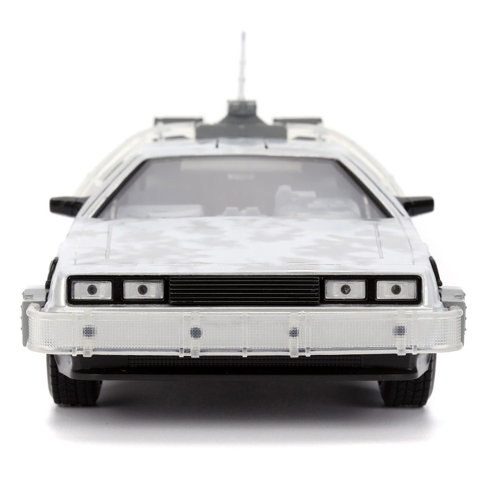 Back to the Future Diecast Model 1/24 Time Machine Frost - MangaShop.ro