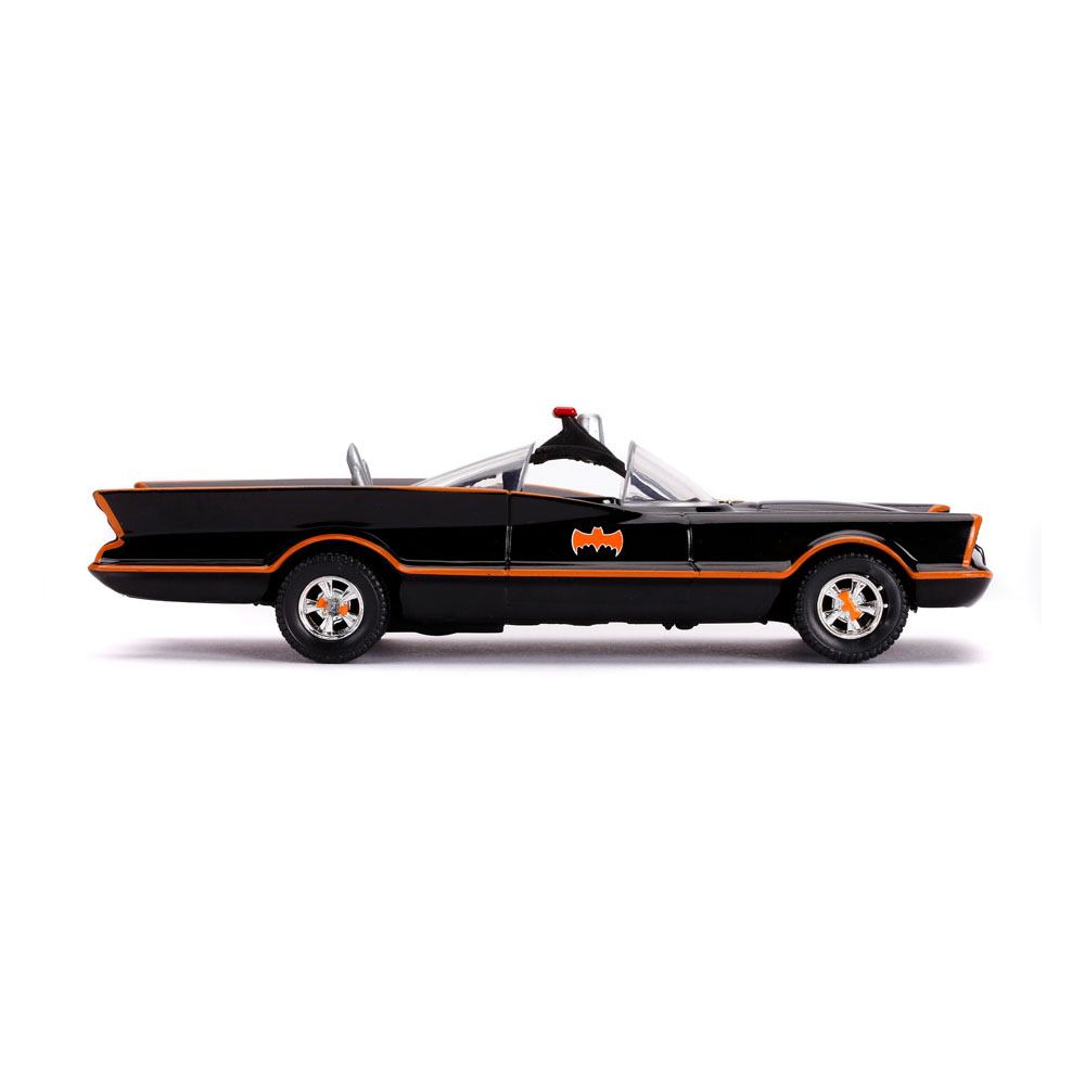 Batman Classic TV Series Diecast Model 1/32 1966 Classic Batmobile with Figure - MangaShop.ro
