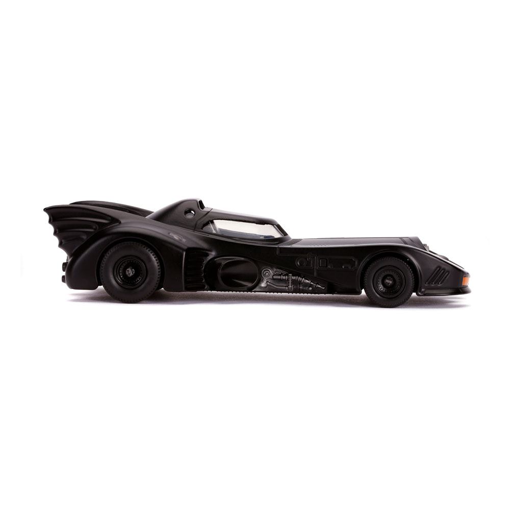 Batman 1989 Hollywood Rides Diecast Model 1/32 1989 Batmobile with Figure - MangaShop.ro