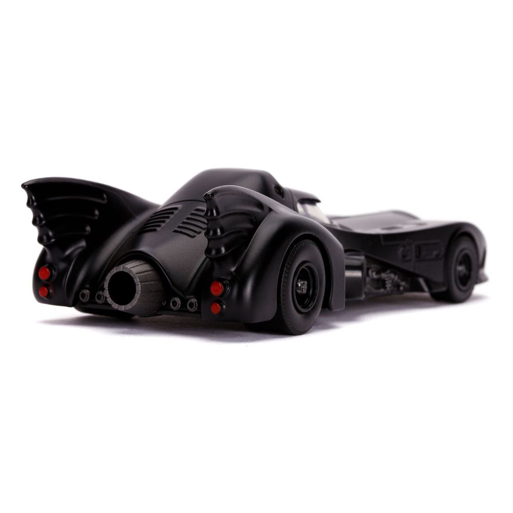 Batman 1989 Hollywood Rides Diecast Model 1/32 1989 Batmobile with Figure - MangaShop.ro