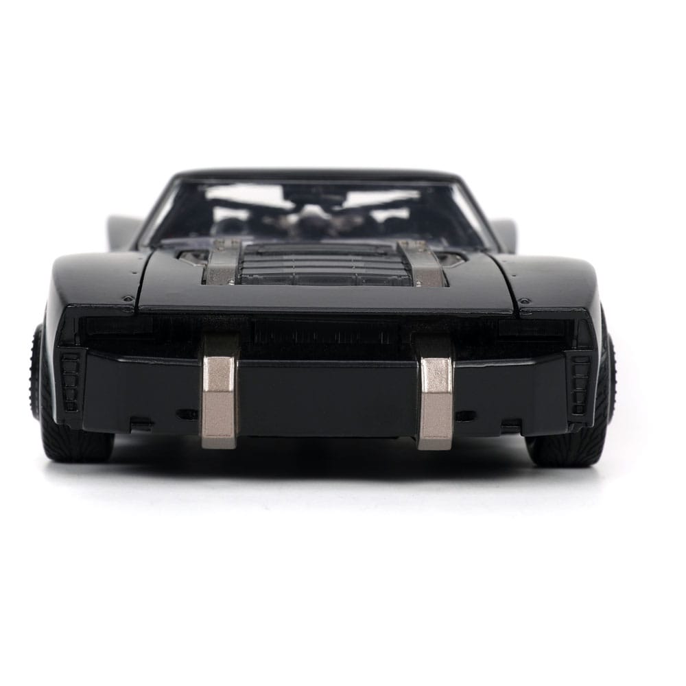 Batman 2022 Hollywood Rides Diecast Model 1/24 2022 Batmobile with Figure - MangaShop.ro