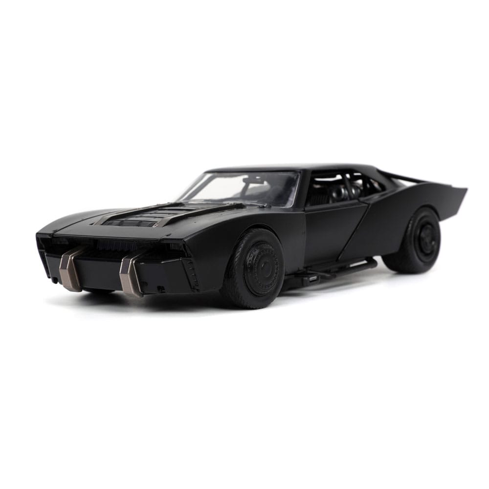 Batman 2022 Hollywood Rides Diecast Model 1/24 2022 Batmobile with Figure - MangaShop.ro