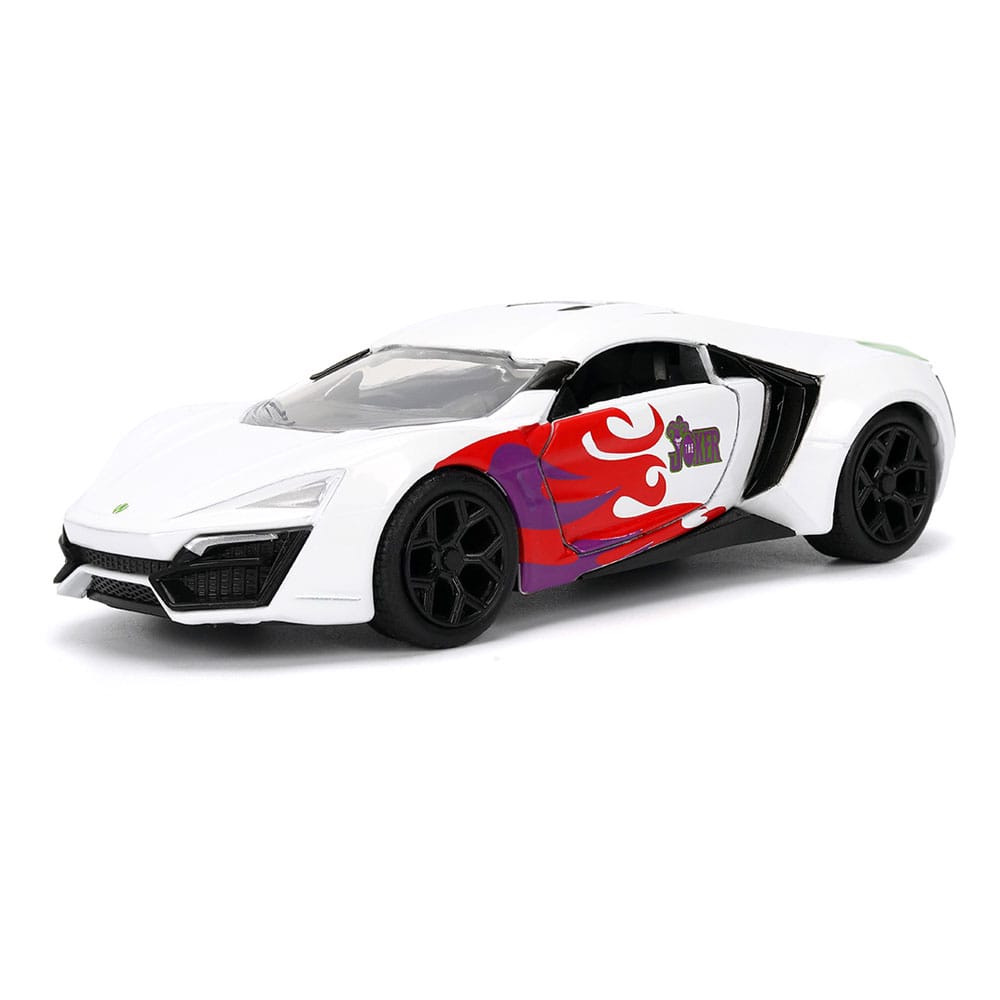 DC Comics Diecast Model 1/32 Lykan Hypersport Joker - MangaShop.ro
