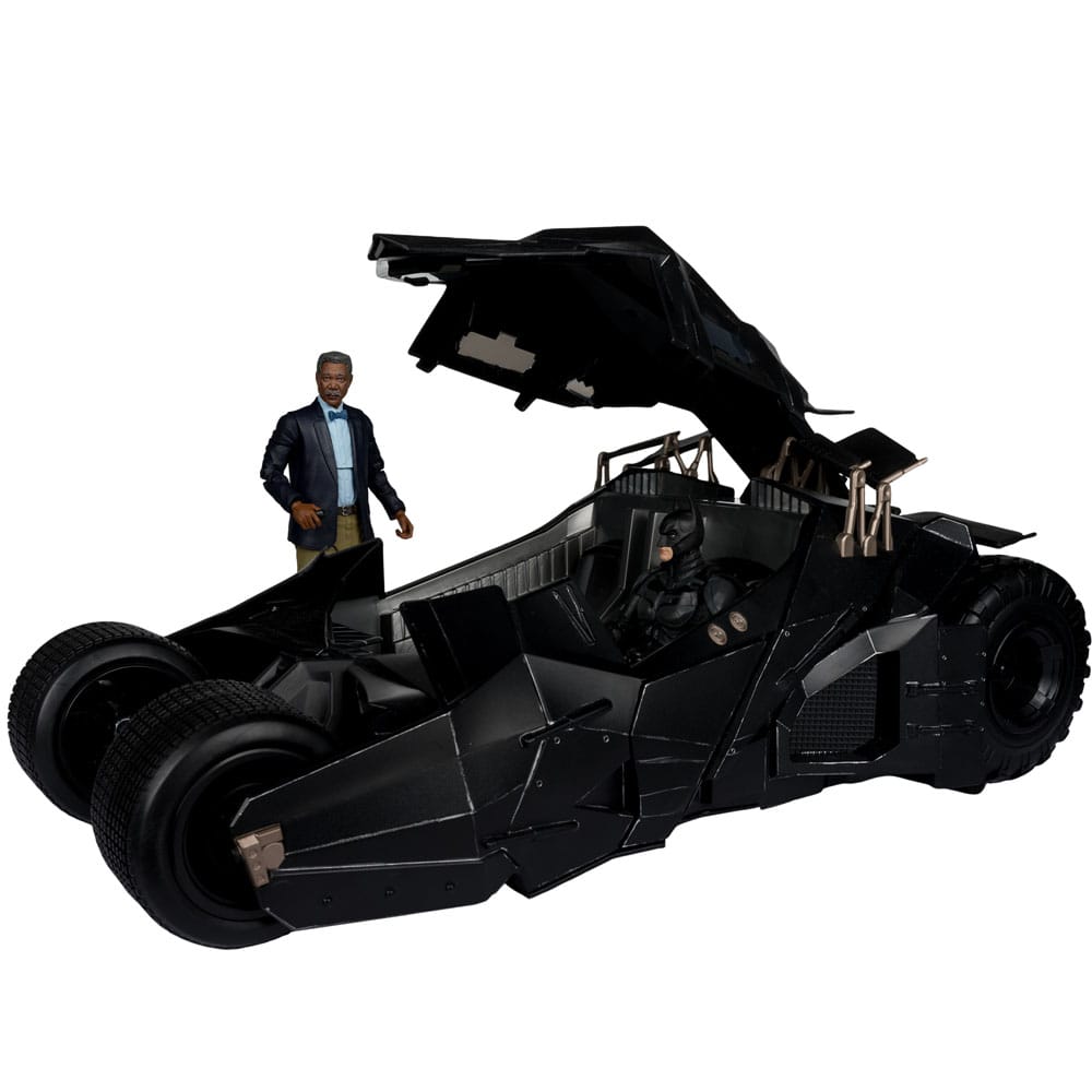 DC Multiverse Vehicle Tumbler with Lucuis Fox (The Dark Knight) (Gold Label) - MangaShop.ro