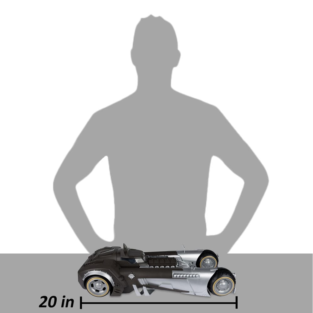 DC Multiverse Vehicle White Knight Batmobile (Gold Label) 18 cm - MangaShop.ro