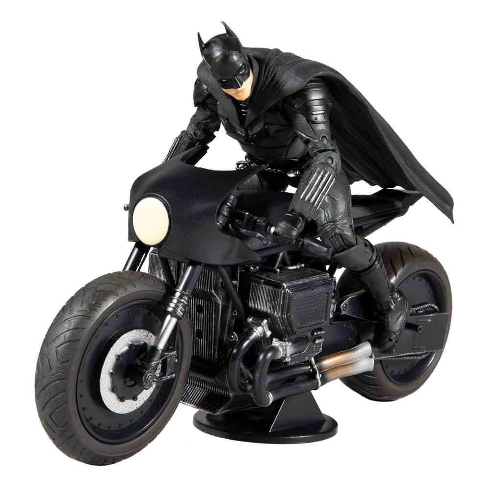 DC Multiverse Vehicles Batcycle The Batman (Movie) - MangaShop.ro