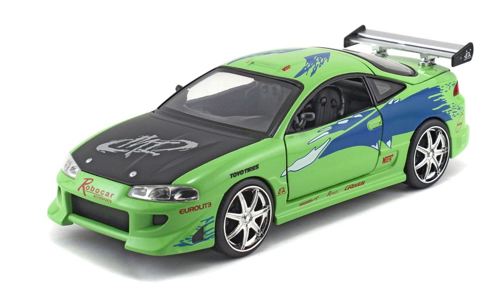 Fast & Furious Diecast Model 1/24 1995 Mitsubishi - MangaShop.ro