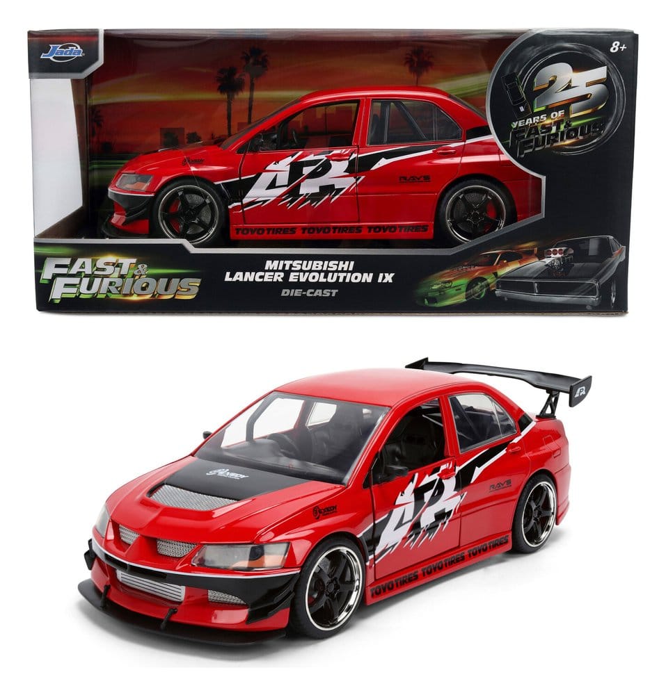 Fast & Furious Diecast Vehicle 1:24 2006 Mitsubishi Lancer 19 cm - MangaShop.ro