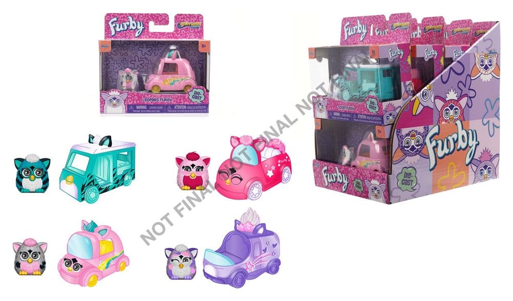 Furby Diecast Models 1/55 Wave 1 Assortment (8) - MangaShop.ro