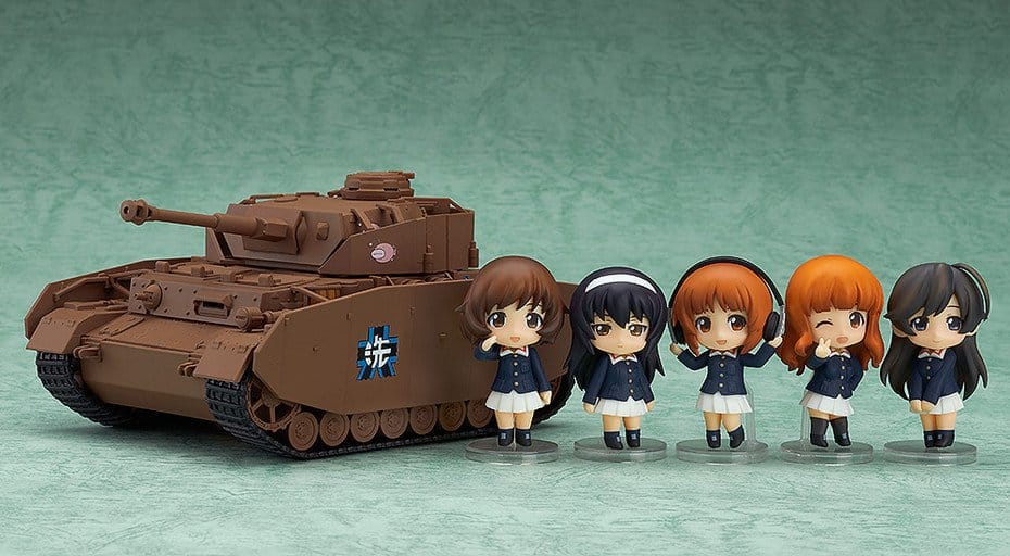 Girls und Panzer das Finale Nendoroid More Vehicle Panzer Kampfwagen IV Ausf.D (H Ver.) 8 cm - MangaShop.ro