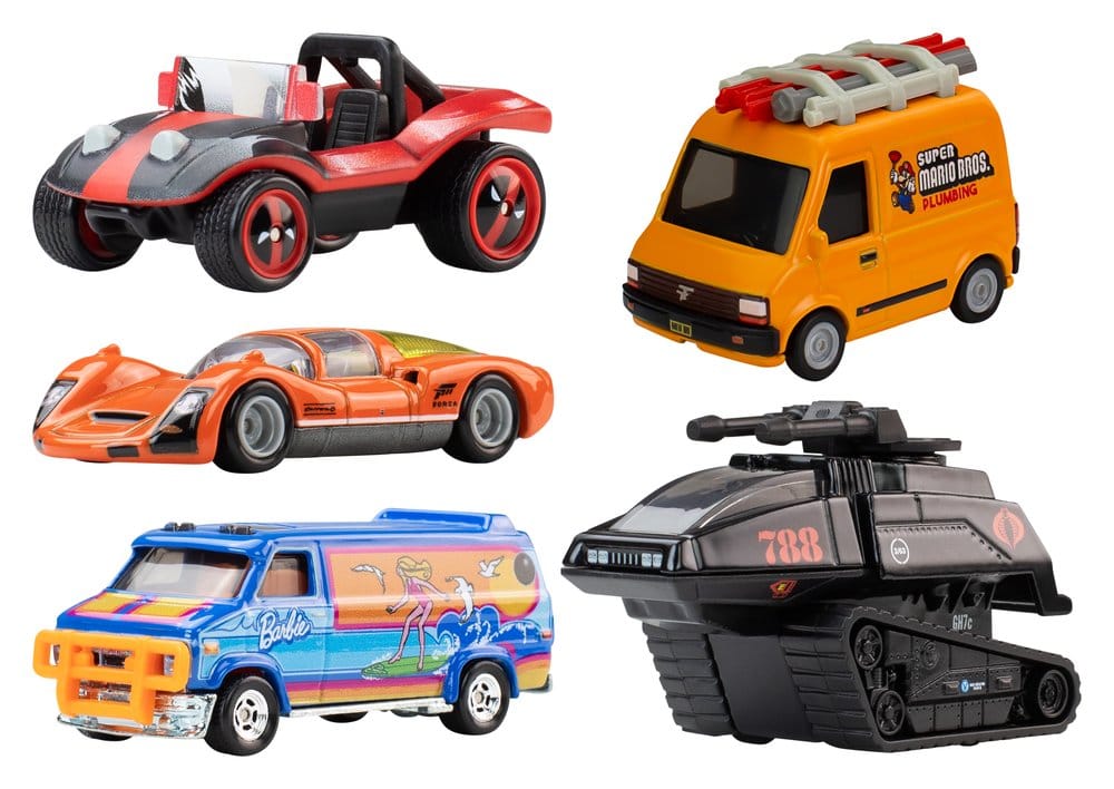 Hot Wheels Premium Die-Cast Vehicles 1/64 Pop Culture 979Q Assortment (10) - MangaShop.ro