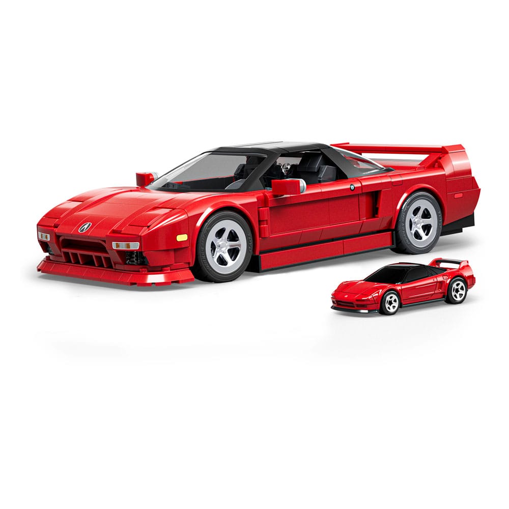 Mattel Brick Shop Hot Wheels Elite Series Building Set 1/16 '90 Acura NSX - MangaShop.ro