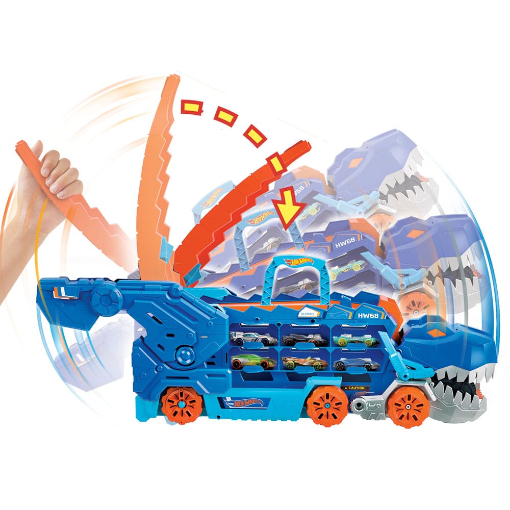 Hot Wheels City Ultimate T-Rex Transporter - MangaShop.ro