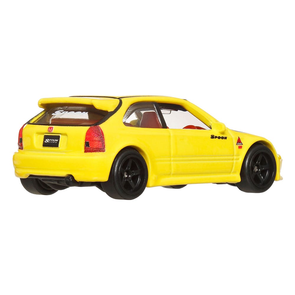 Hot Wheels Premium Car Culture Diecast Vehicle 2-Pack 1/64 '99 Honda Civic Type R (EK9) & Honda Civic Type R - MangaShop.ro
