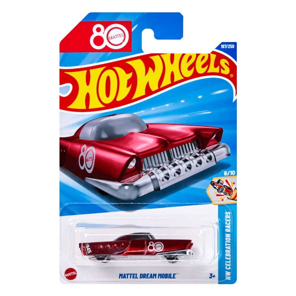Hot Wheels HW Celebration Racers Diecast Modellauto 1/64 80th Anniversary Mattel Dream Mobile - MangaShop.ro