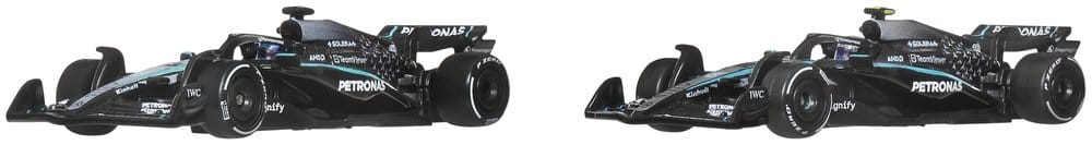 Formula 1 Hot Wheels Premium Die-Cast Vehicle 2-Pack 1:64 Team Mercedes-AMG PETRONAS - MangaShop.ro