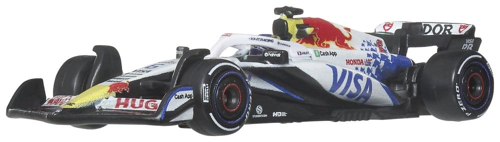 Formula 1 Hot Wheels Premium Die-Cast Vehicle 2-Pack 1:64 Team Visa Cash App Racing Bulls - MangaShop.ro