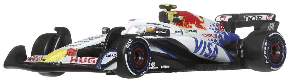 Formula 1 Hot Wheels Premium Die-Cast Vehicle 2-Pack 1:64 Team Visa Cash App Racing Bulls - MangaShop.ro