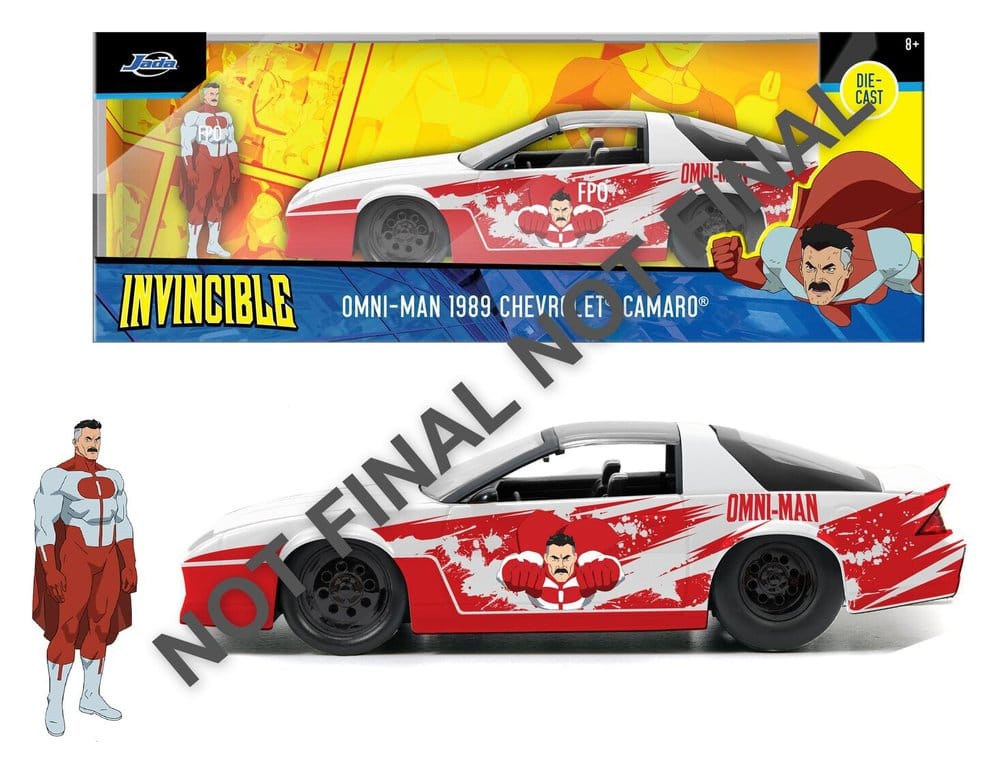 Invincible Diecast Model 1/24 Omni-Man 1985 Chevrolet - MangaShop.ro