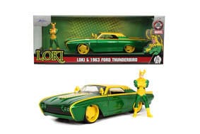 Marvel Diecast Model 1/24 Ford Thunderbird Loki - MangaShop.ro