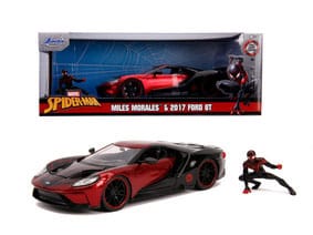 Spider-Man Diecast Model 1/24 2017 Ford GT Miles Morales - MangaShop.ro