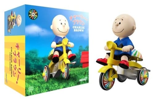 Peanuts Super Cycles Vehicle Charlie Brown (Blue w/ Yellow Trike) - MangaShop.ro
